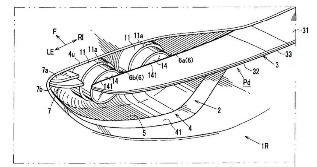 馬自達遞交新型尾翼專利 或率先搭載于新款RX跑車
